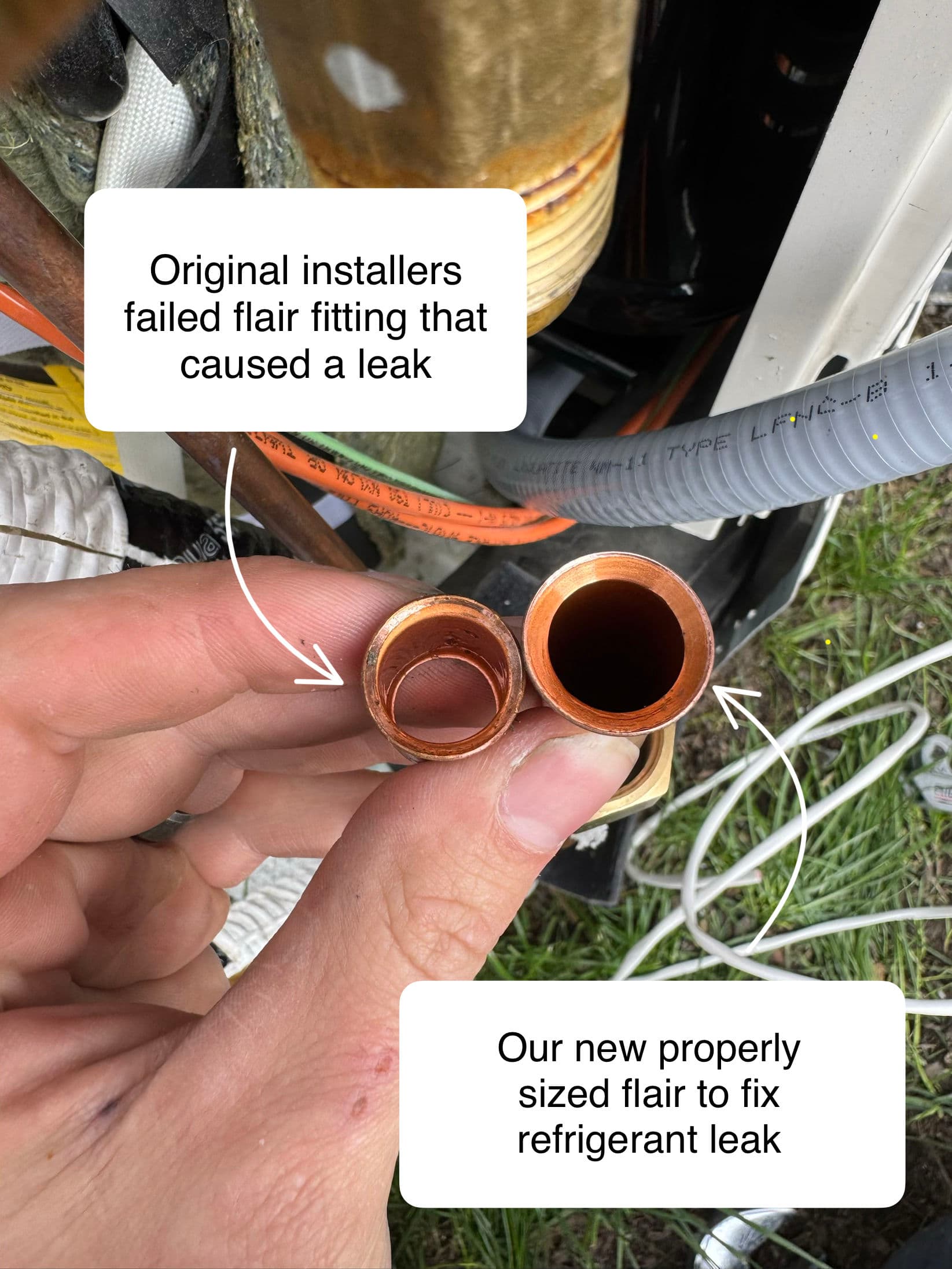 Gallery photos for New Construction Mini Split Repair - Installation Errors Fixed Right: Image #1
