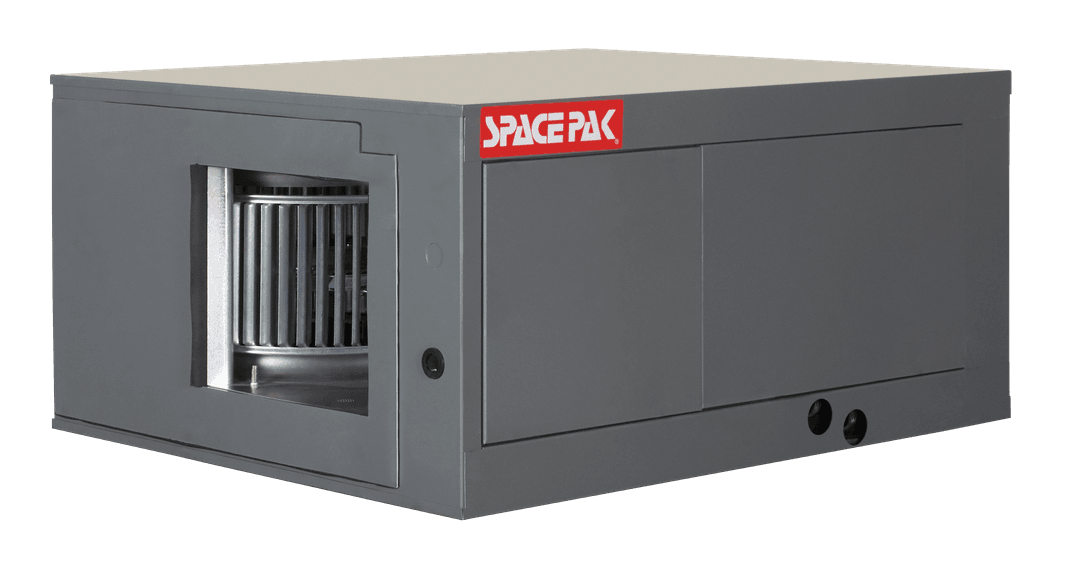 SpacePak HVAC unit with a sleek design for efficient heating and cooling solutions.